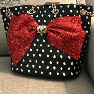 Betsey Johnson Polka Dot Handbag